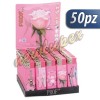 Accendino elettronico ricaricabile - pink - 50pz